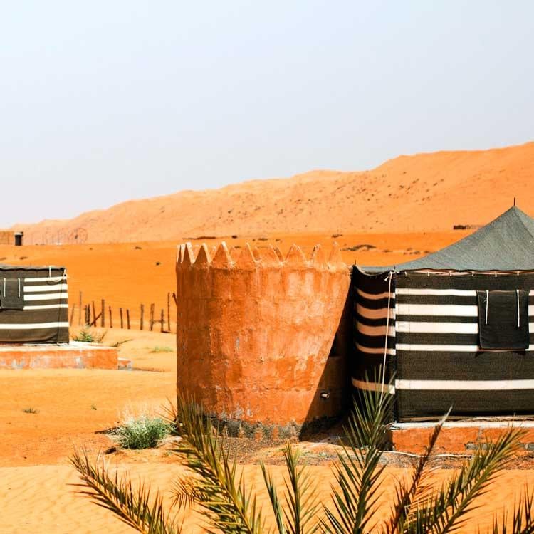 Desert Camps & Hotels in Oman