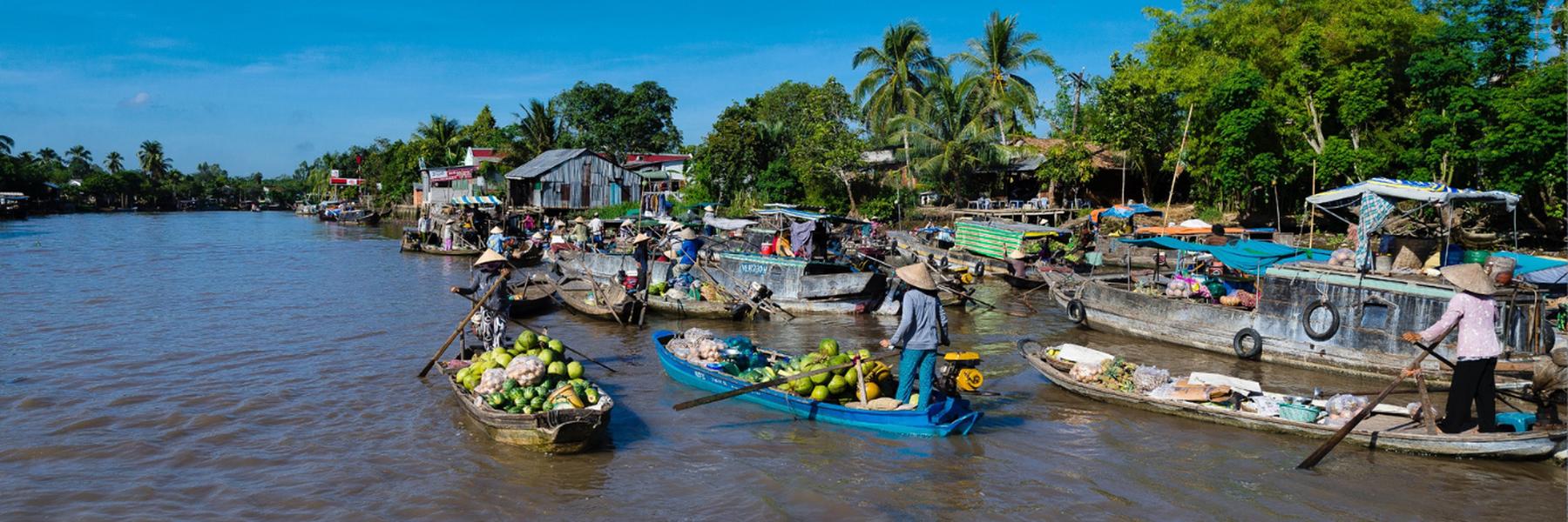 Cambodia to Vietnam via The Mekong