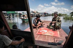 Cambodia to Vietnam via the Mekong