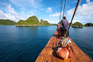 Tiger Blue boat, Various islands