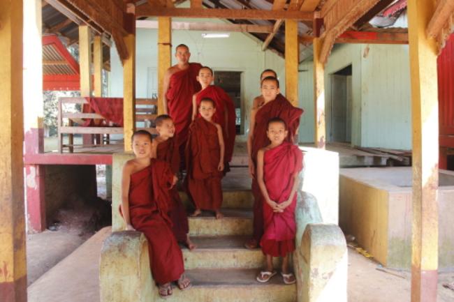 Monks at Hsibaw