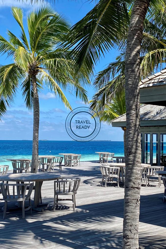 THE MALDIVES<span class="indend">IS TRAVEL READY</span>