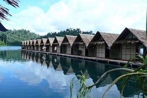 Khao Sok Raft Houses