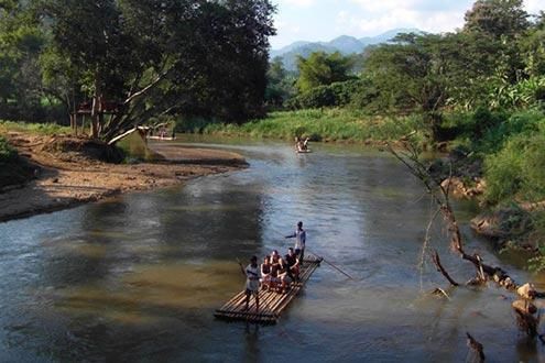 Mae Hong Son Soft adventure (Cycle, Raft and Elephant) (N)