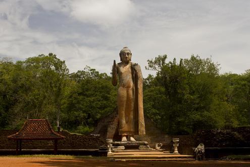 Maligawila Standing Buddha