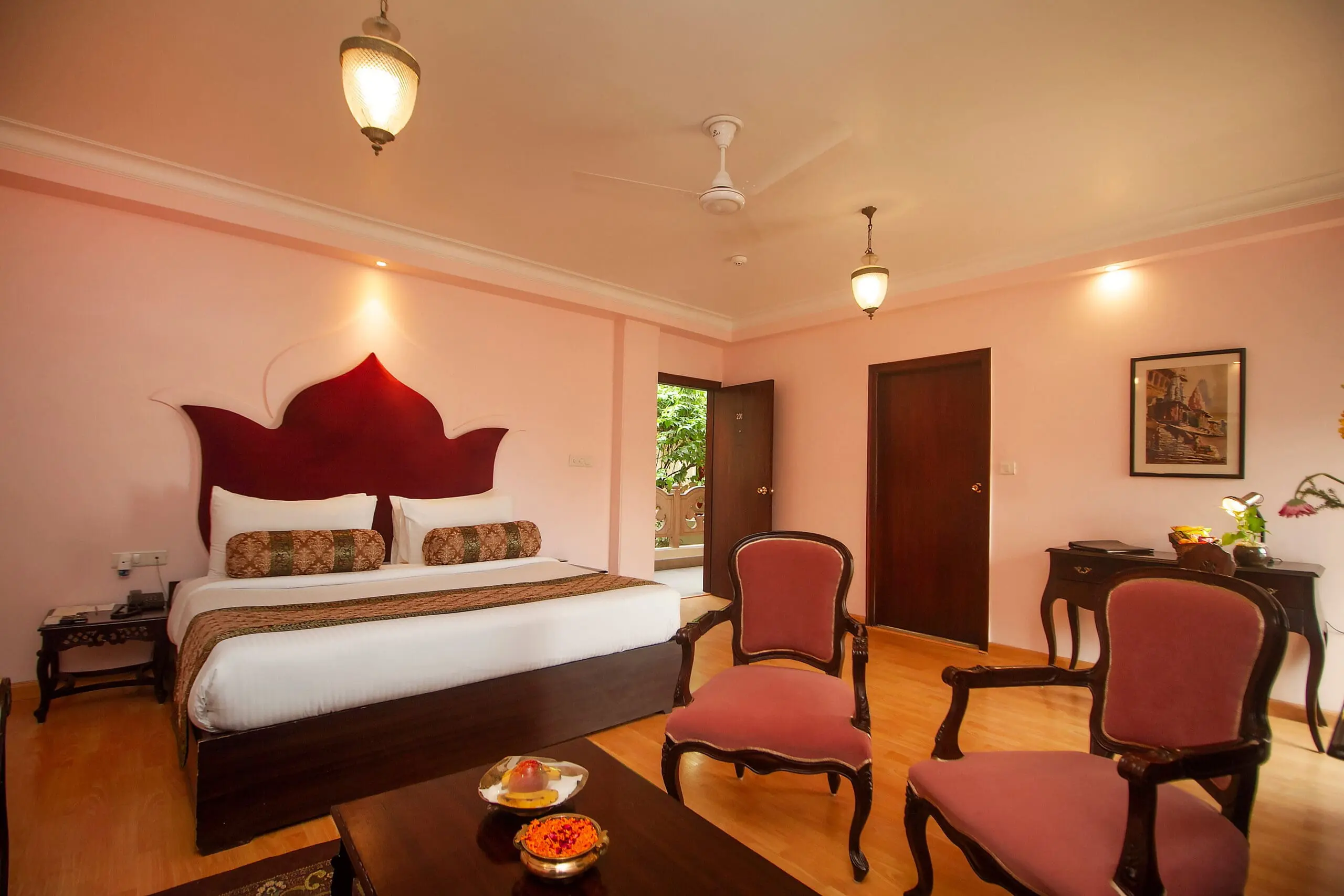 bedroom at amritara