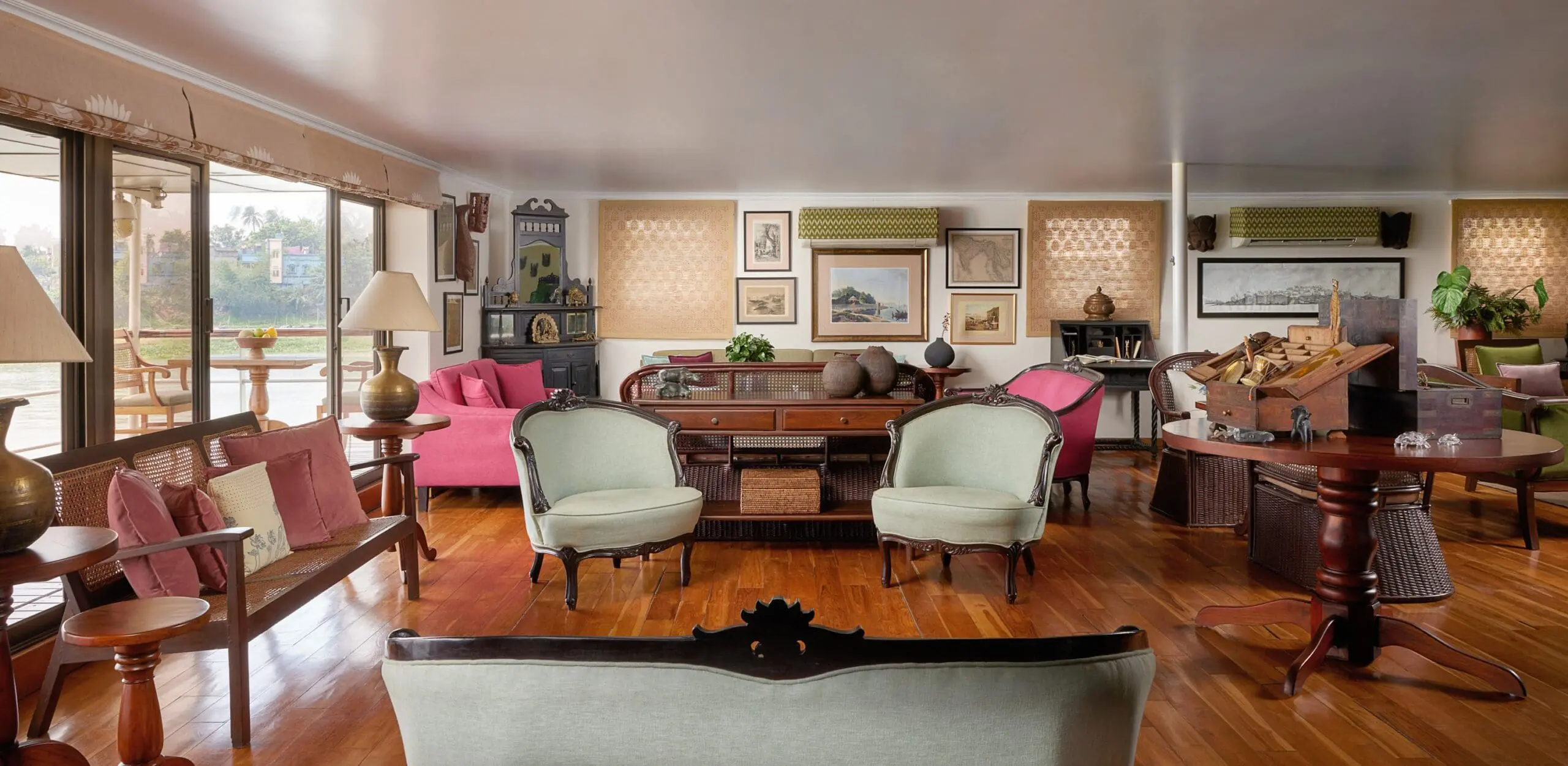 Communal areas at Assam Bengal