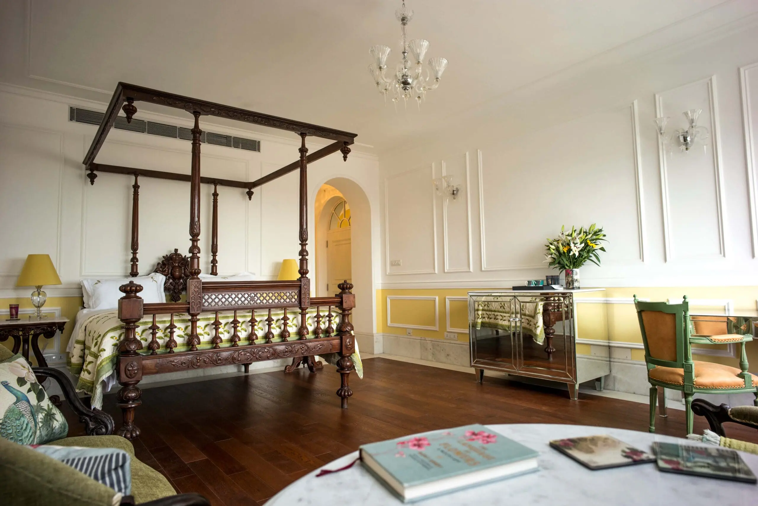 bedroom at glenburn penthouse