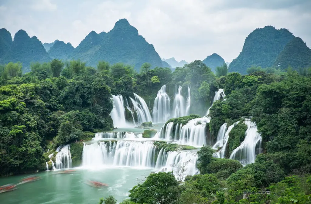 CaoBang Waterfalls
