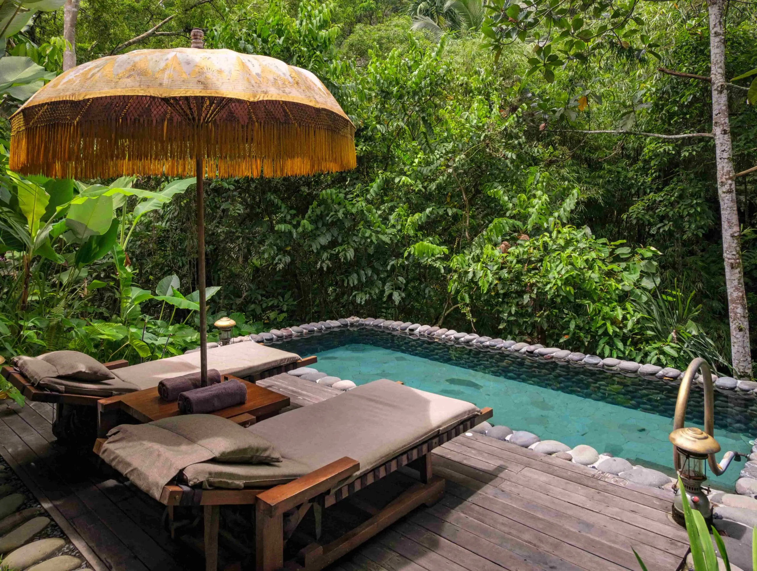 Pool in Capella Ubud