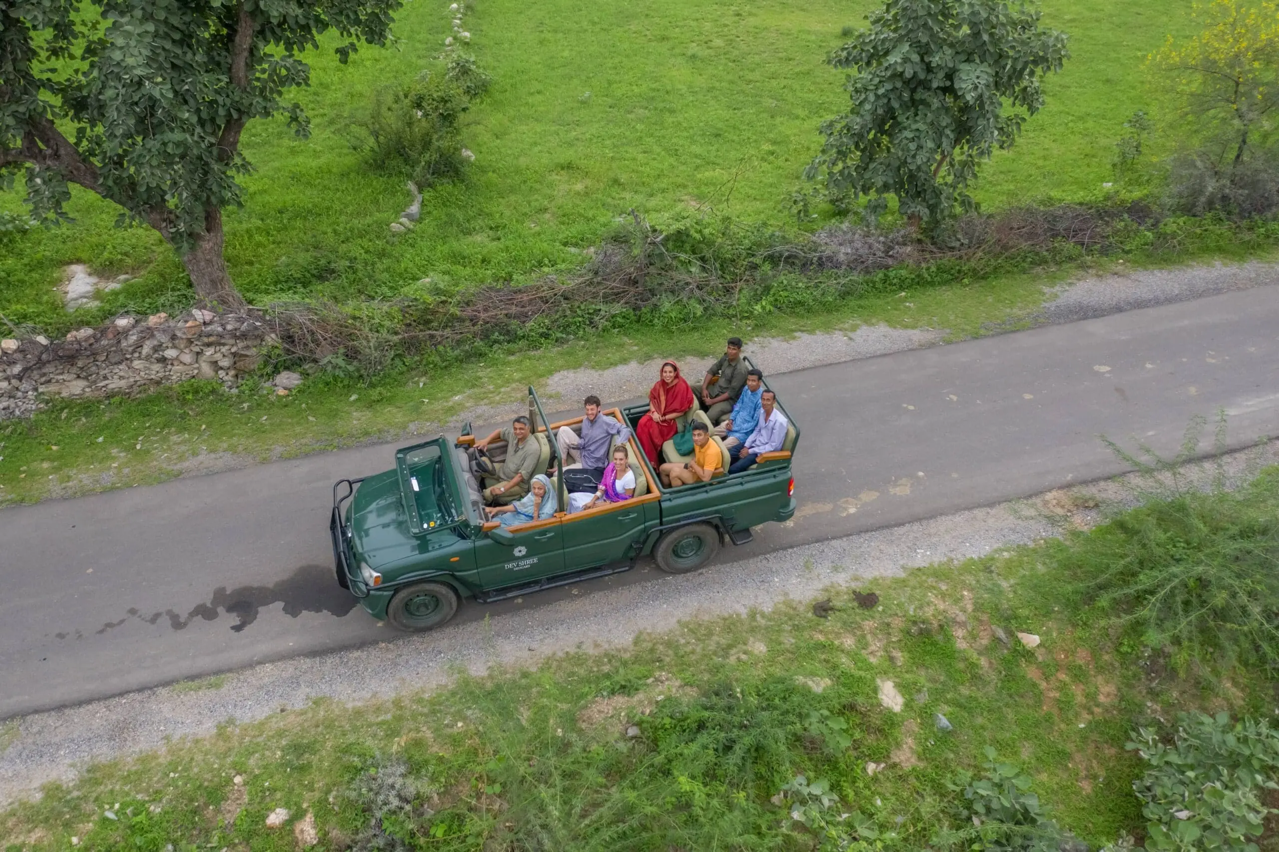 Jeep at Dev Shree