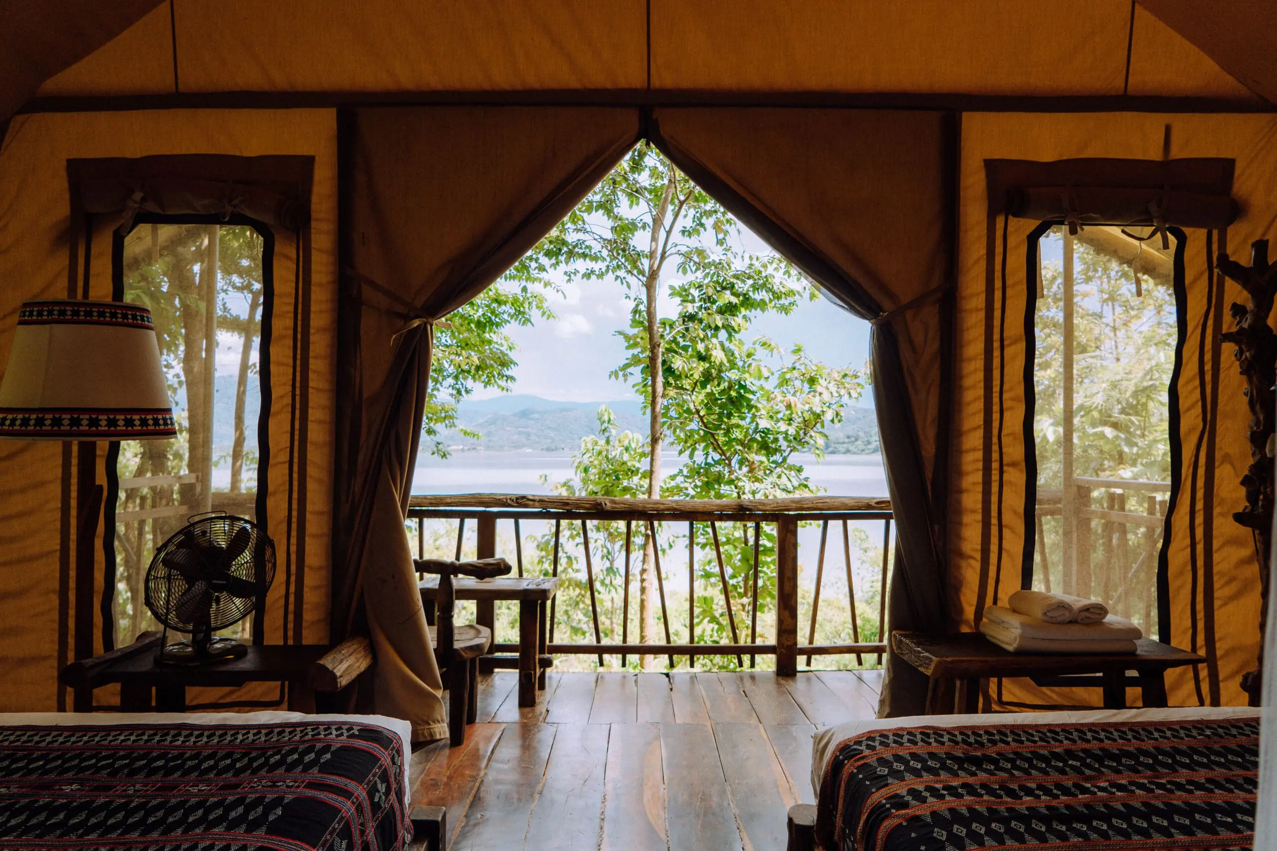 Lak Tented Camp room view