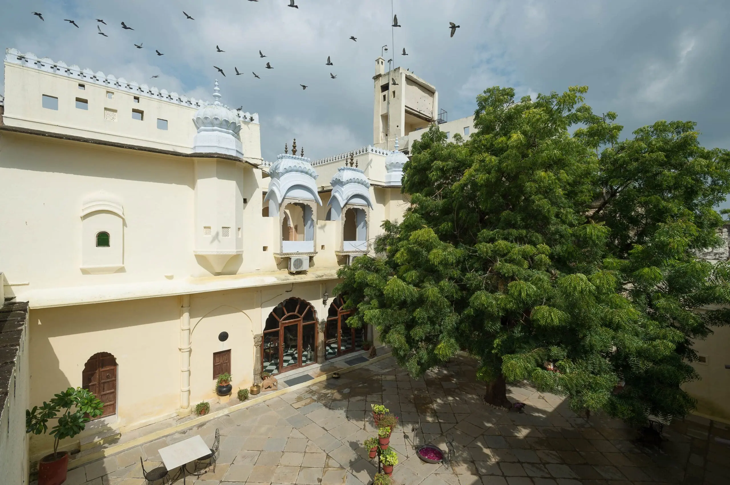 courtyard at fort barli