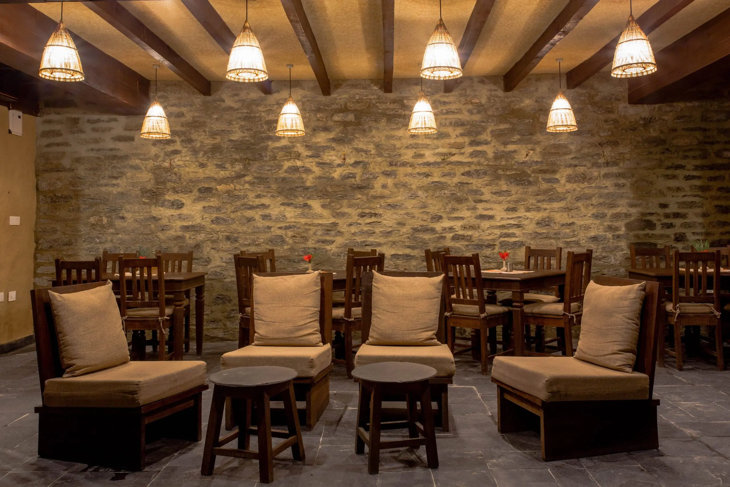 dining area at Temple Tree Resort & Spa