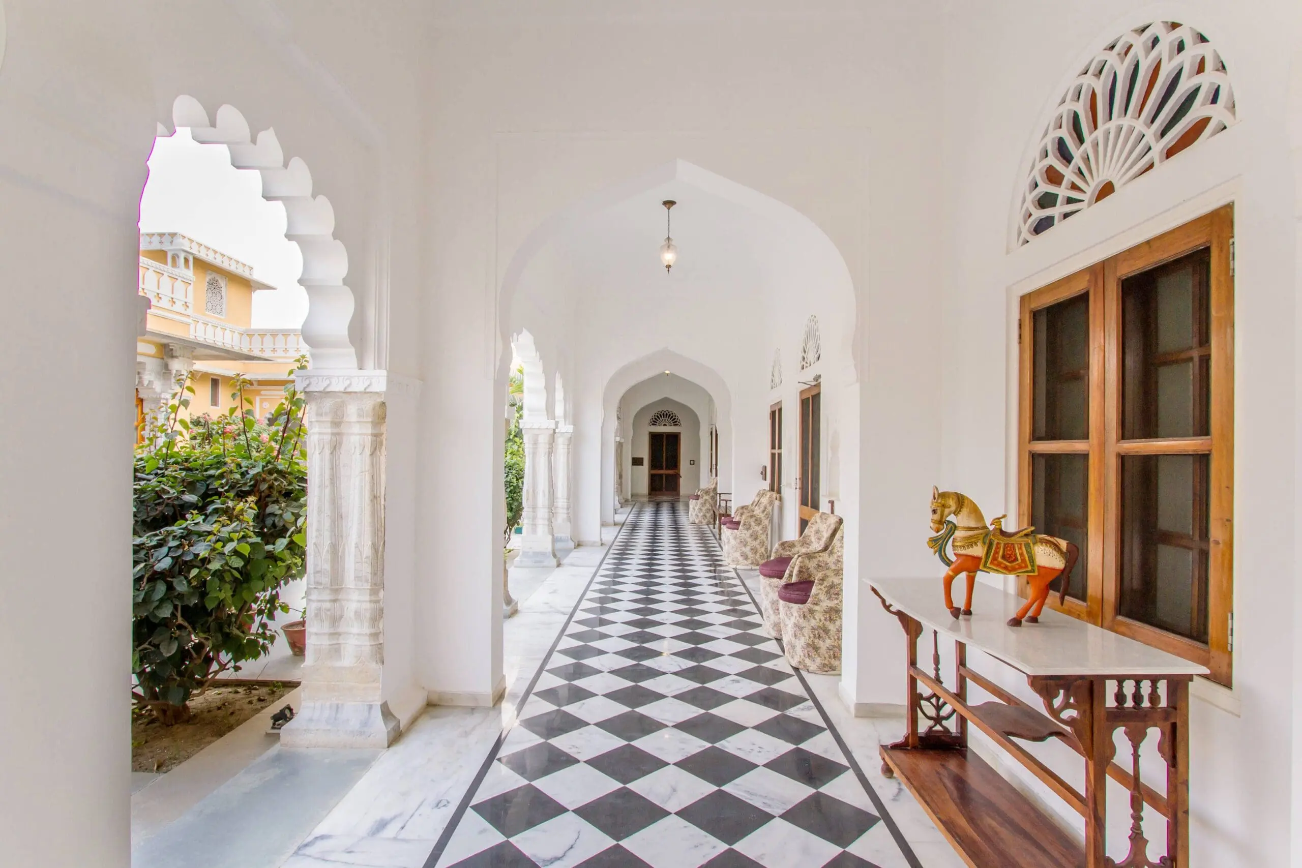 Corridor at Dev Shree