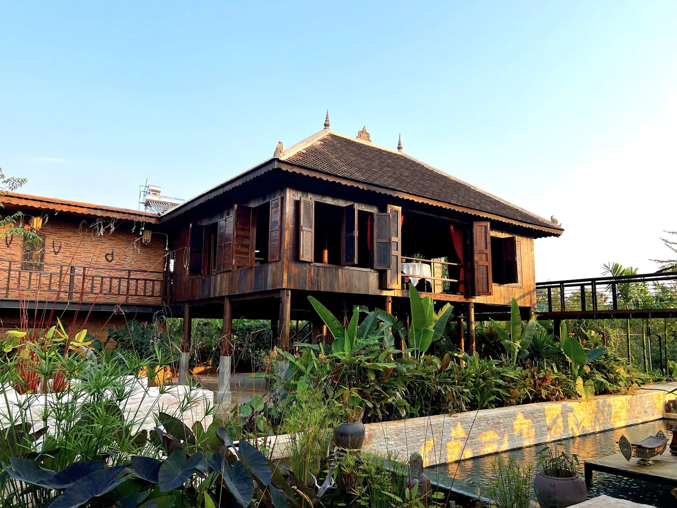 Chef Nak Kitchen and Dining area