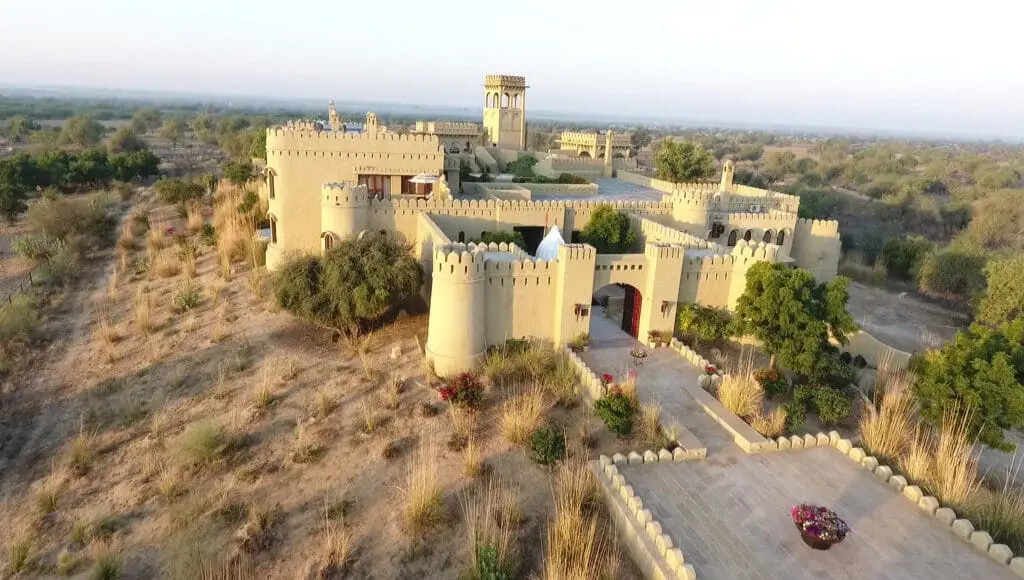 aerial view at mihir garh