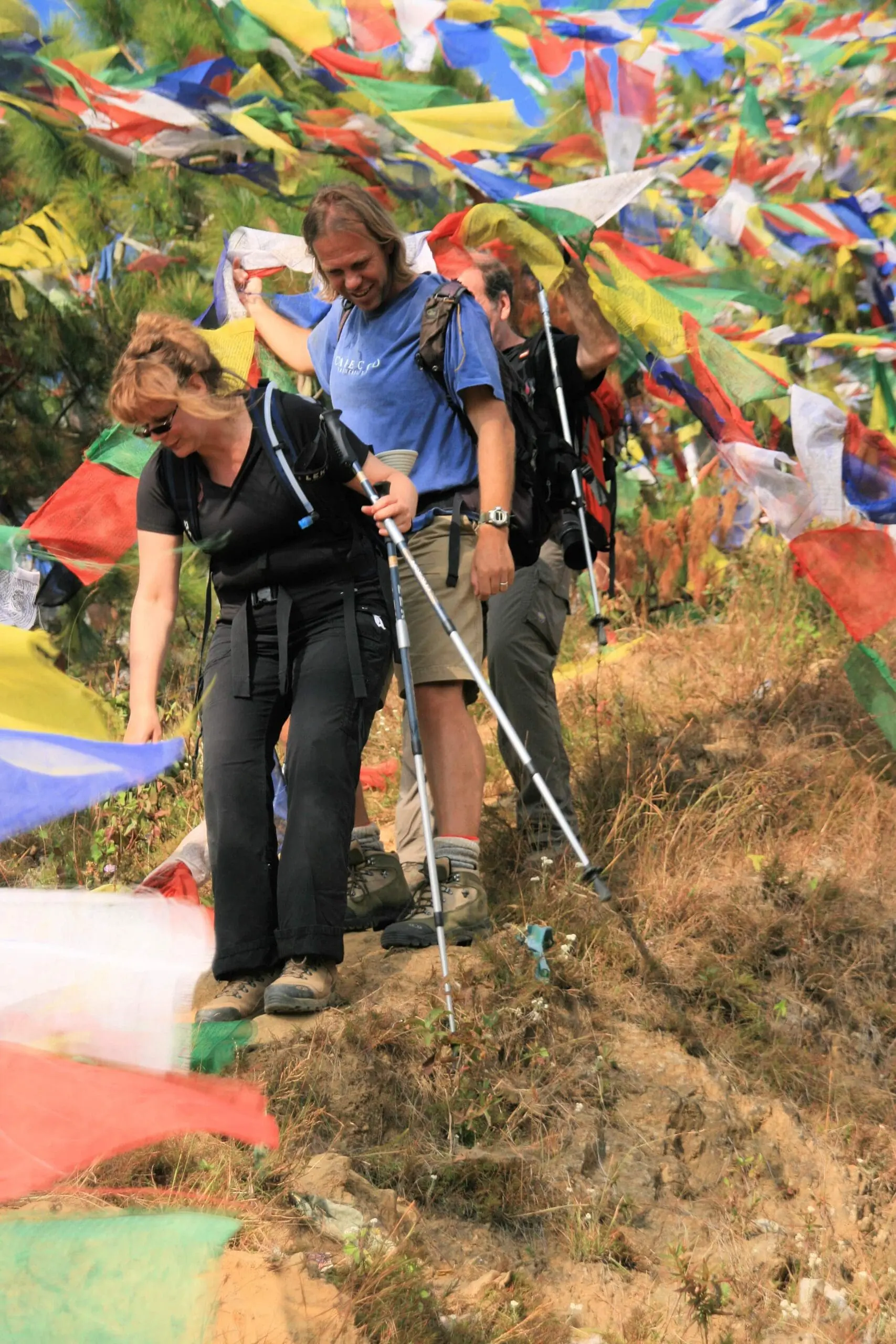 hiking at Panauti Community Homestay