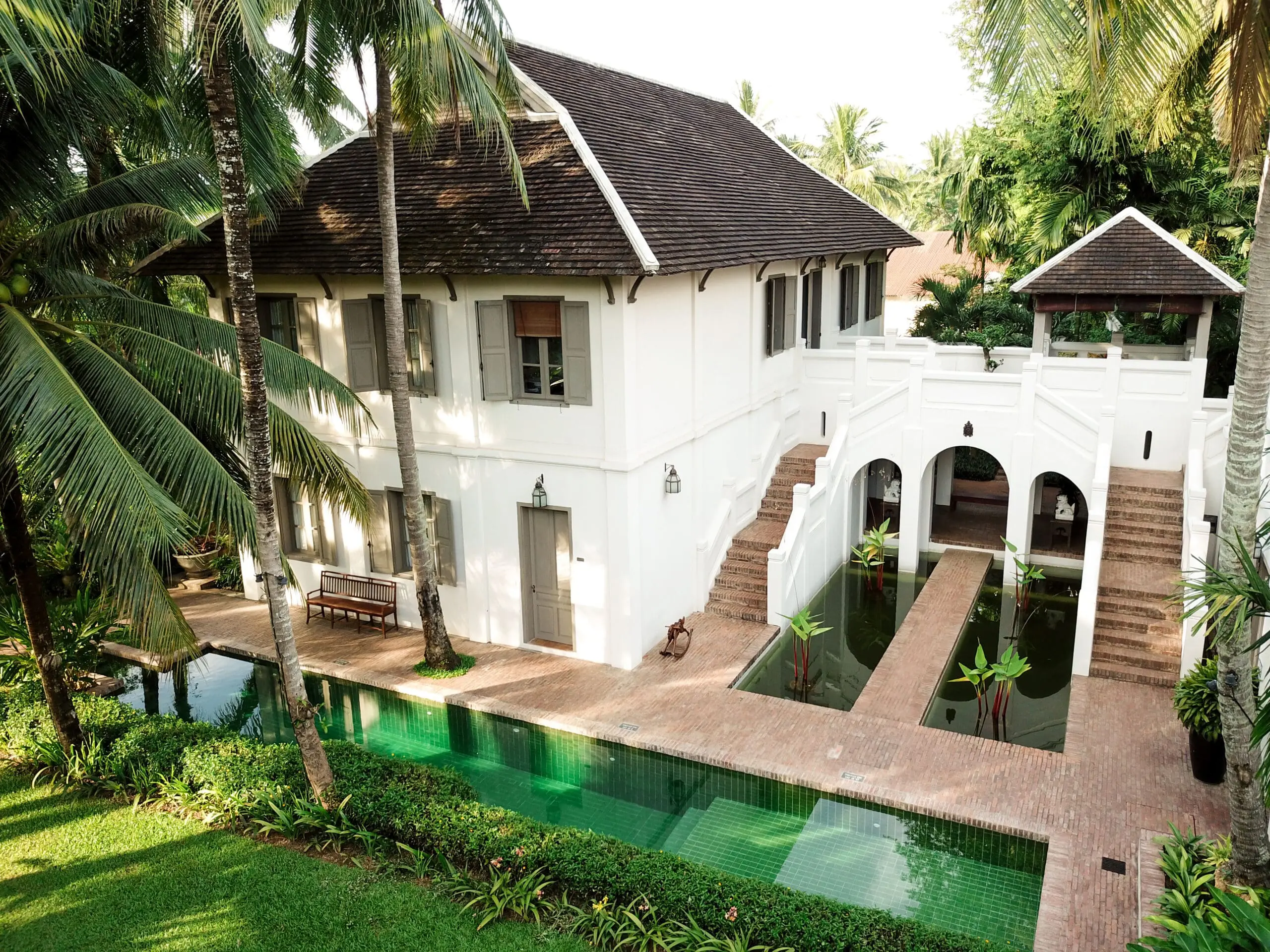 Satri House Second swimming pool