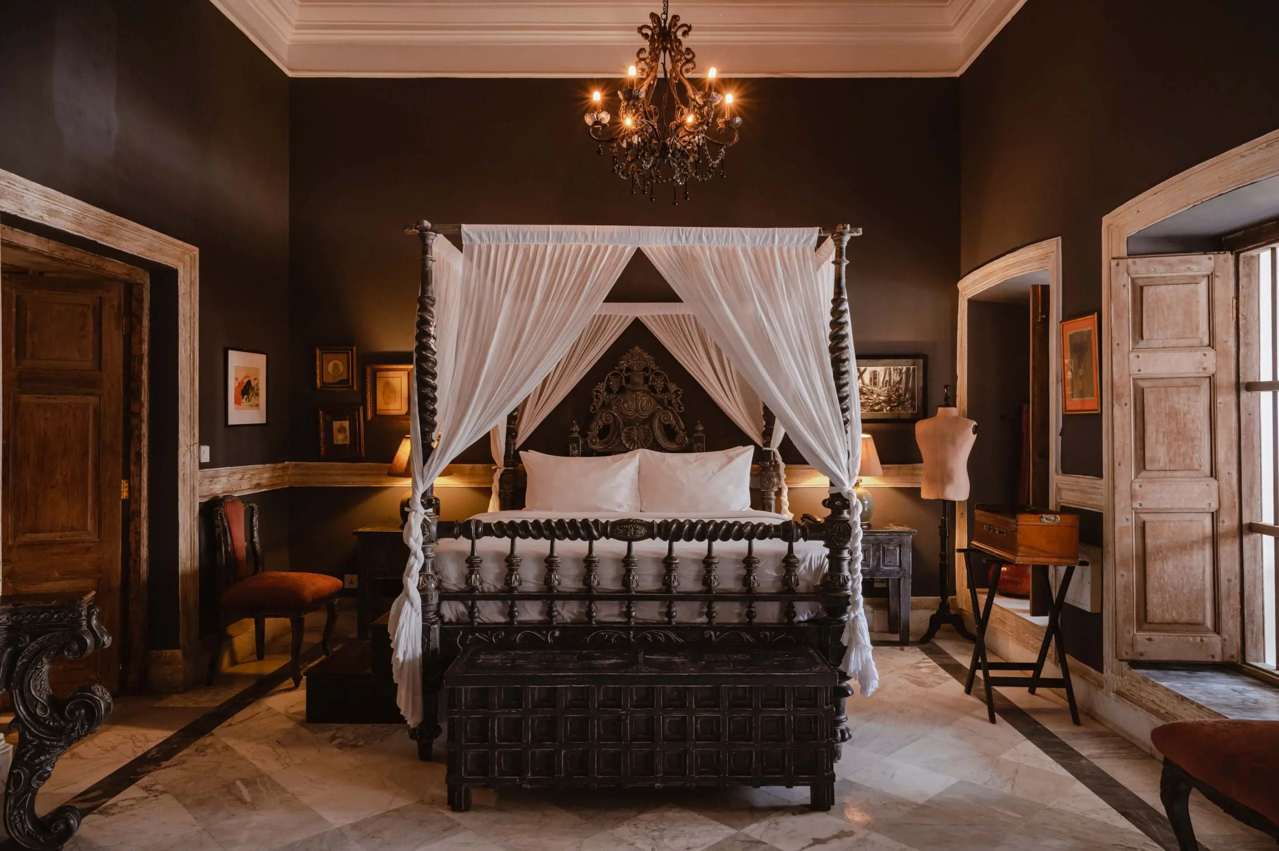 the bedroom at the rajbari bawali