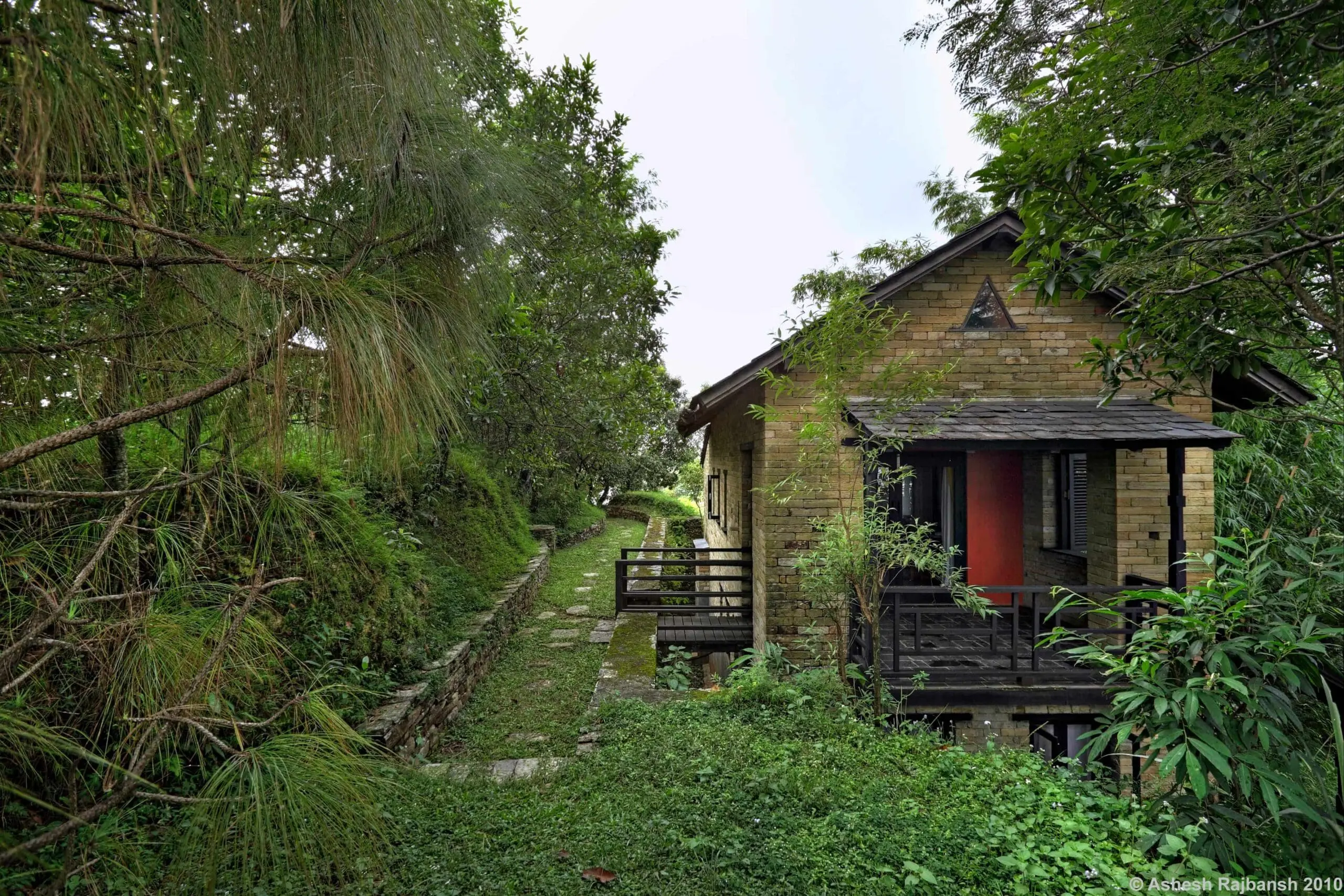 exterior of room at Tiger Mountain Pokhara Lodge, Pokhara
