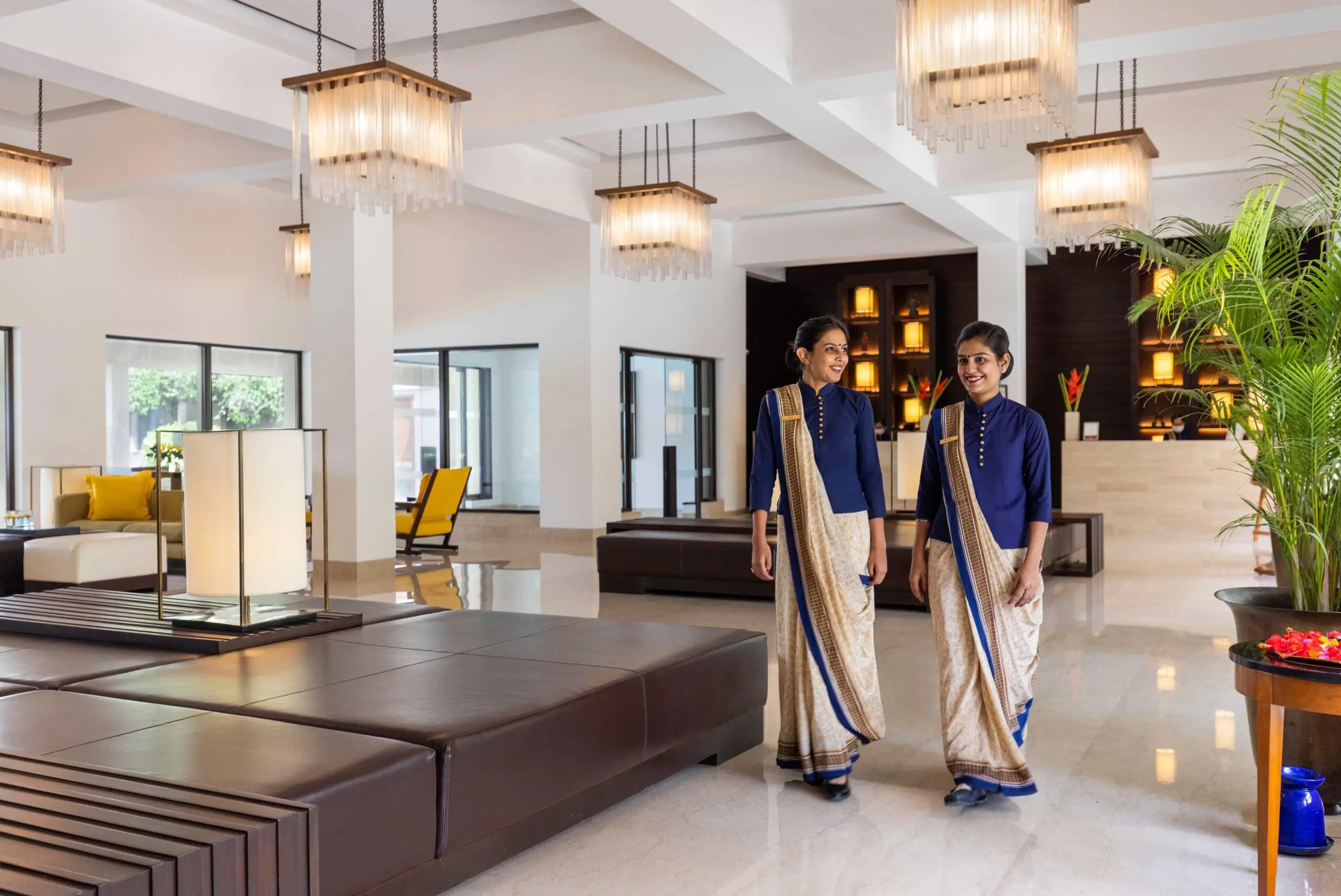 lobby at trident agra