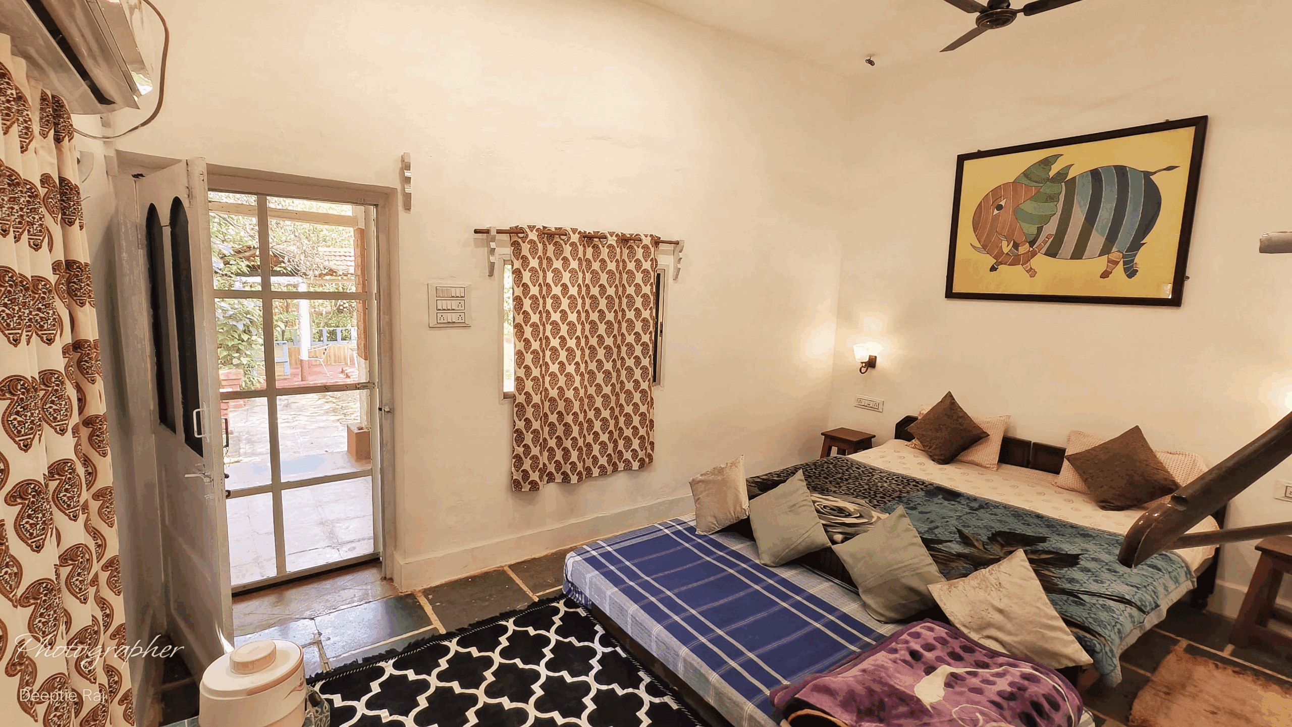 Bedroom at Bhoramdeo