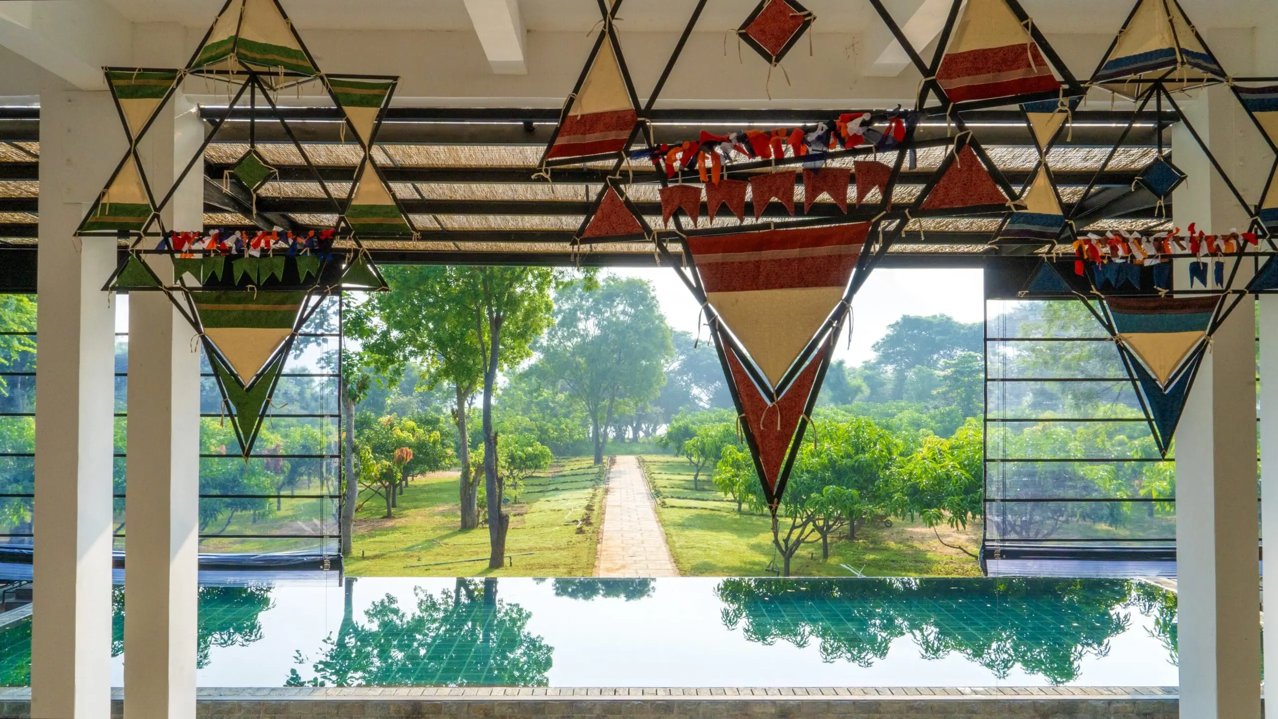 Amba Yaalu view of the pool