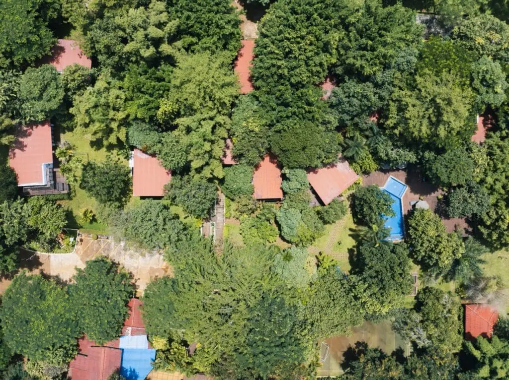 Mayura Hill Resort ariel View