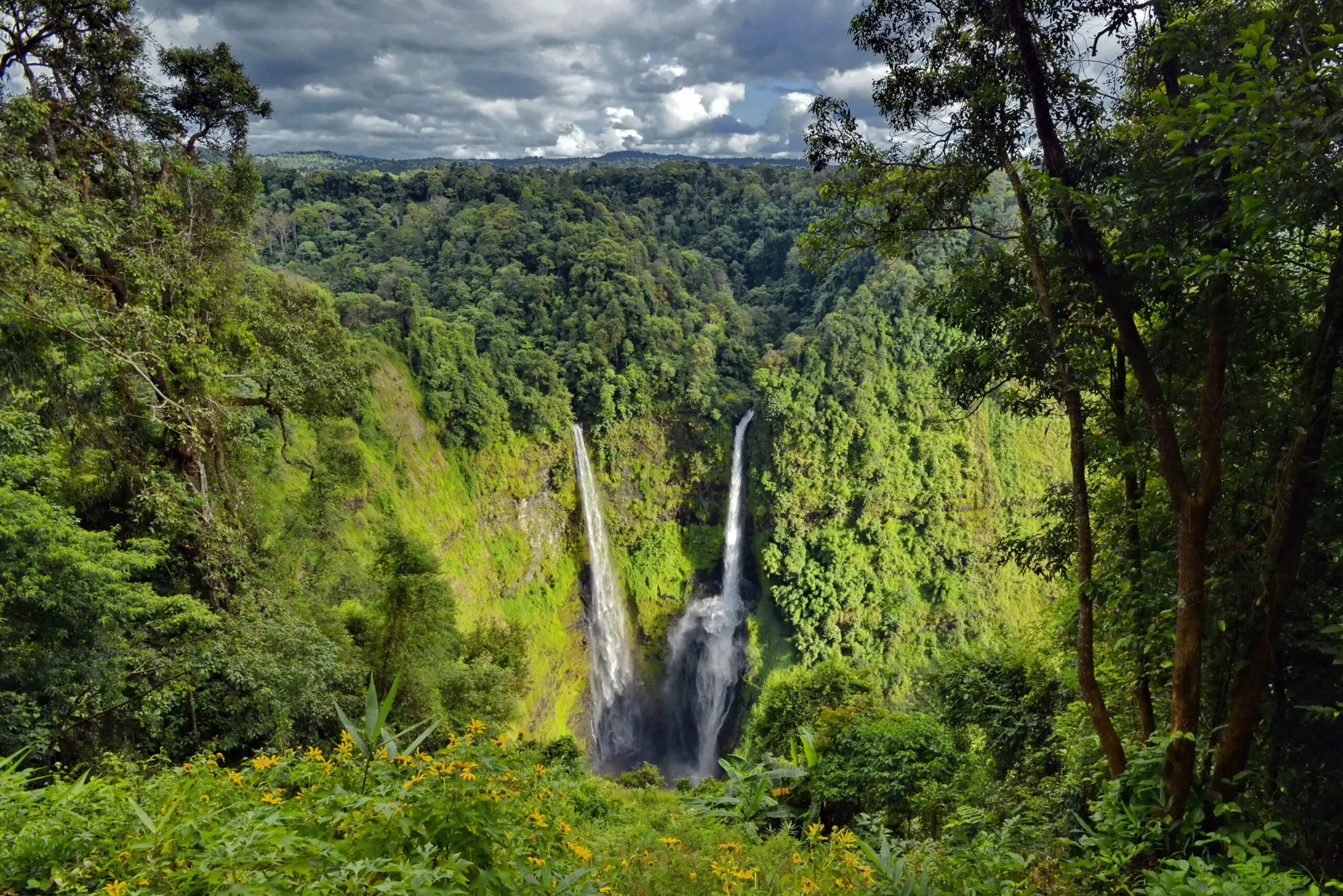 Waterfalls in Laos