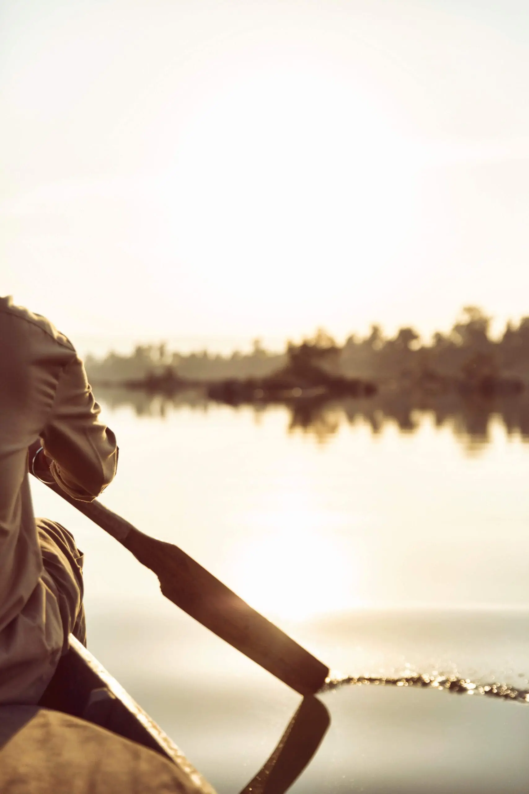 Rowing in chambal river in india