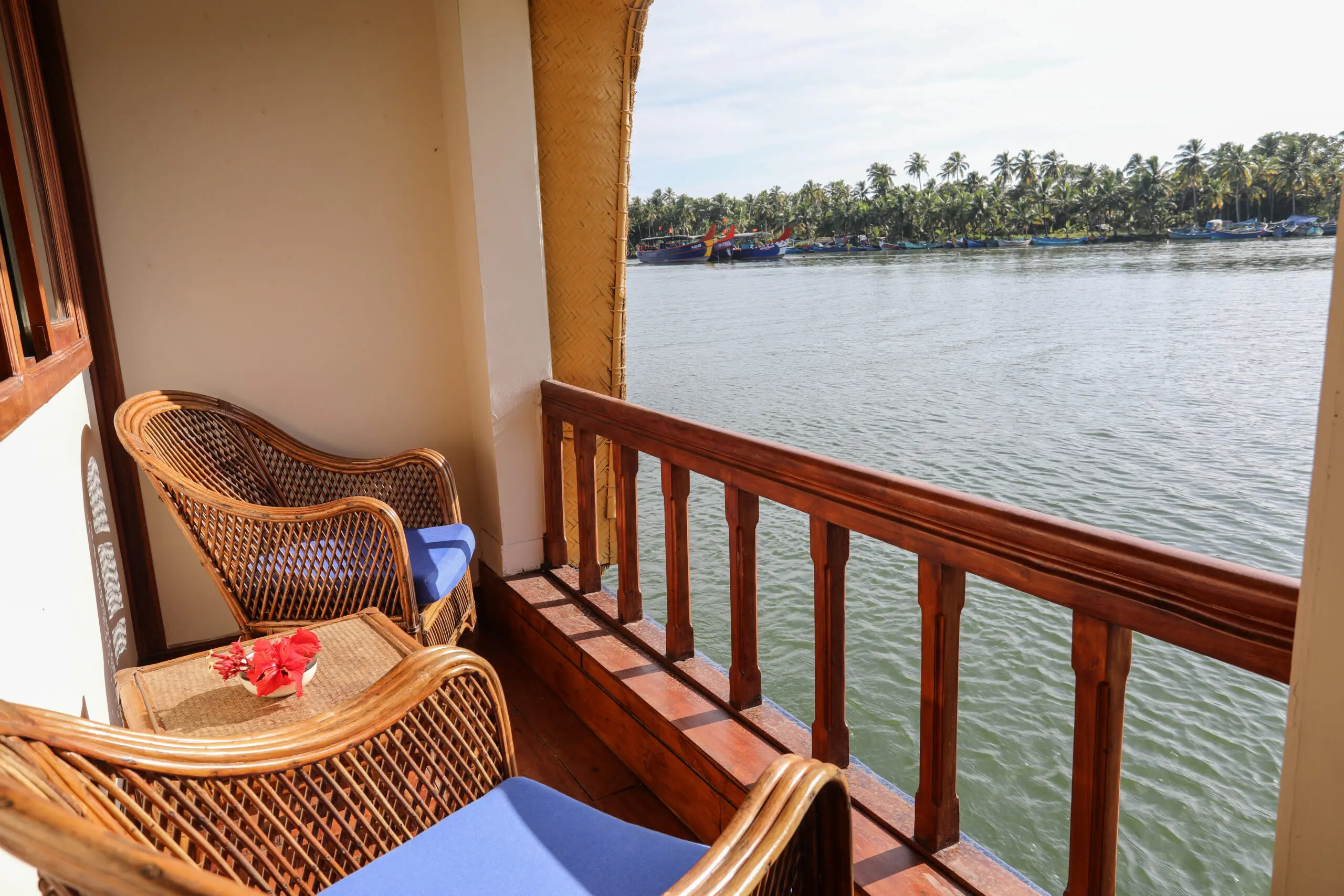 Lotus Houseboat Kerala India