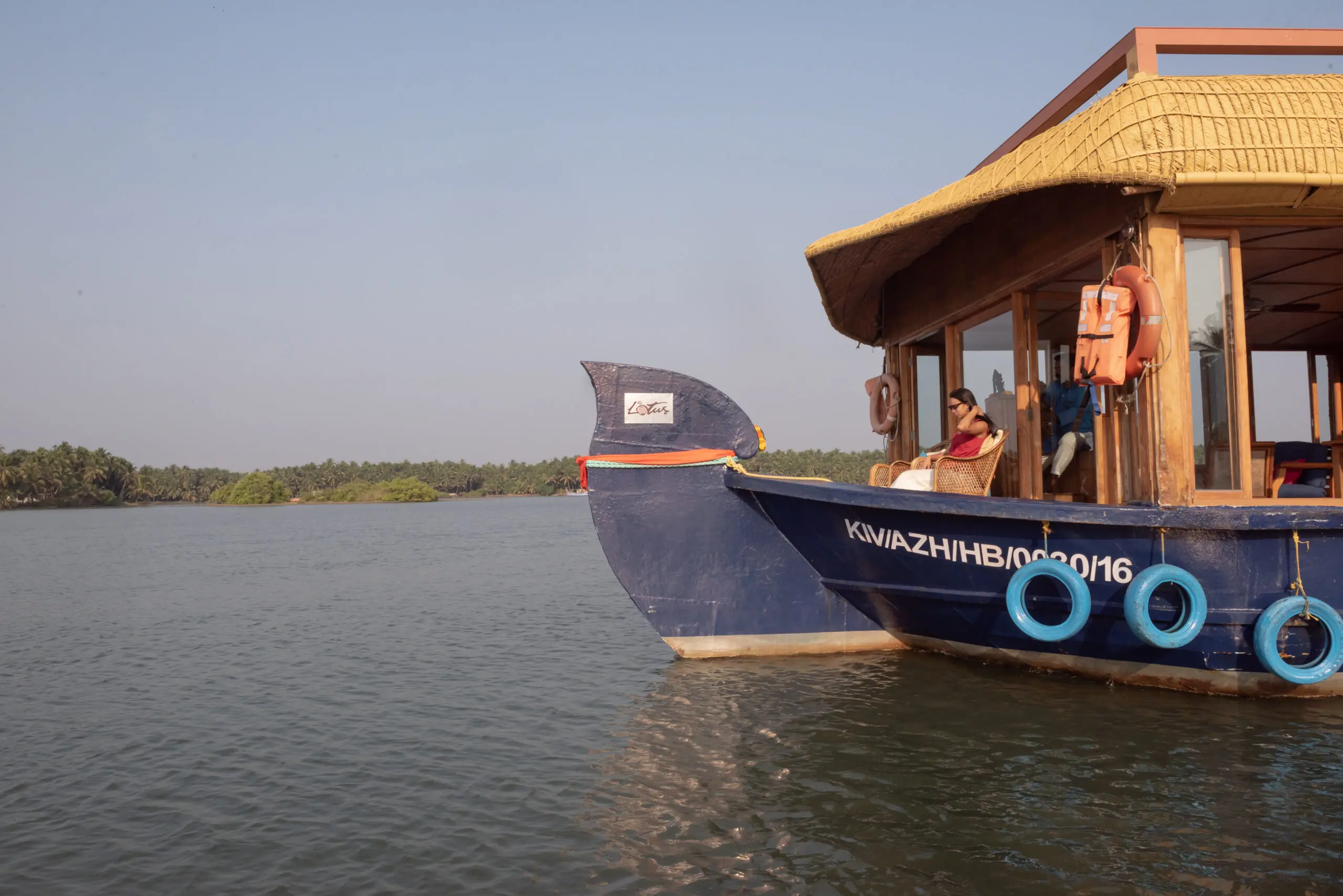 Lotus Houseboat Kerala India