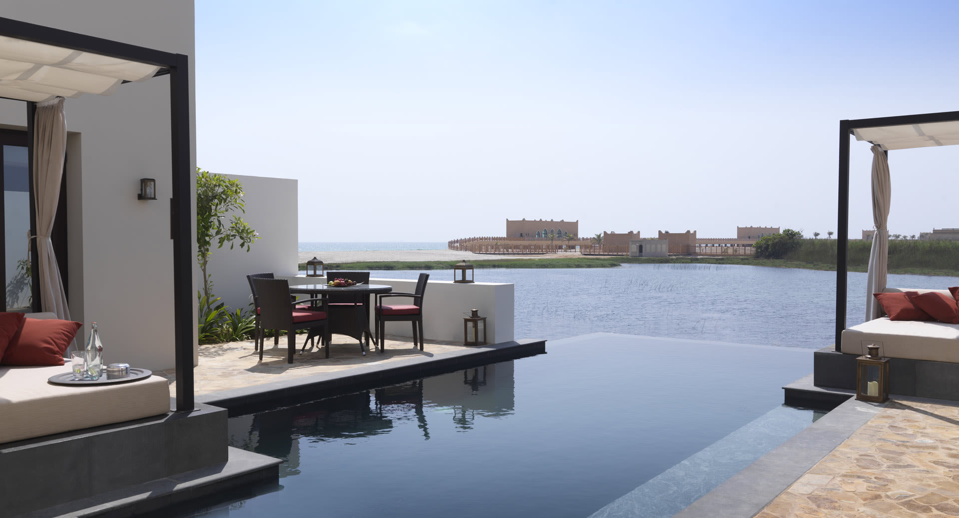 Al Baleed Hotel Oman Pool View