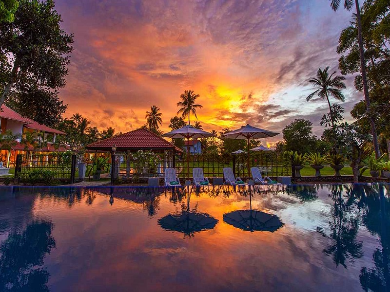 The Notary's House At Sunset