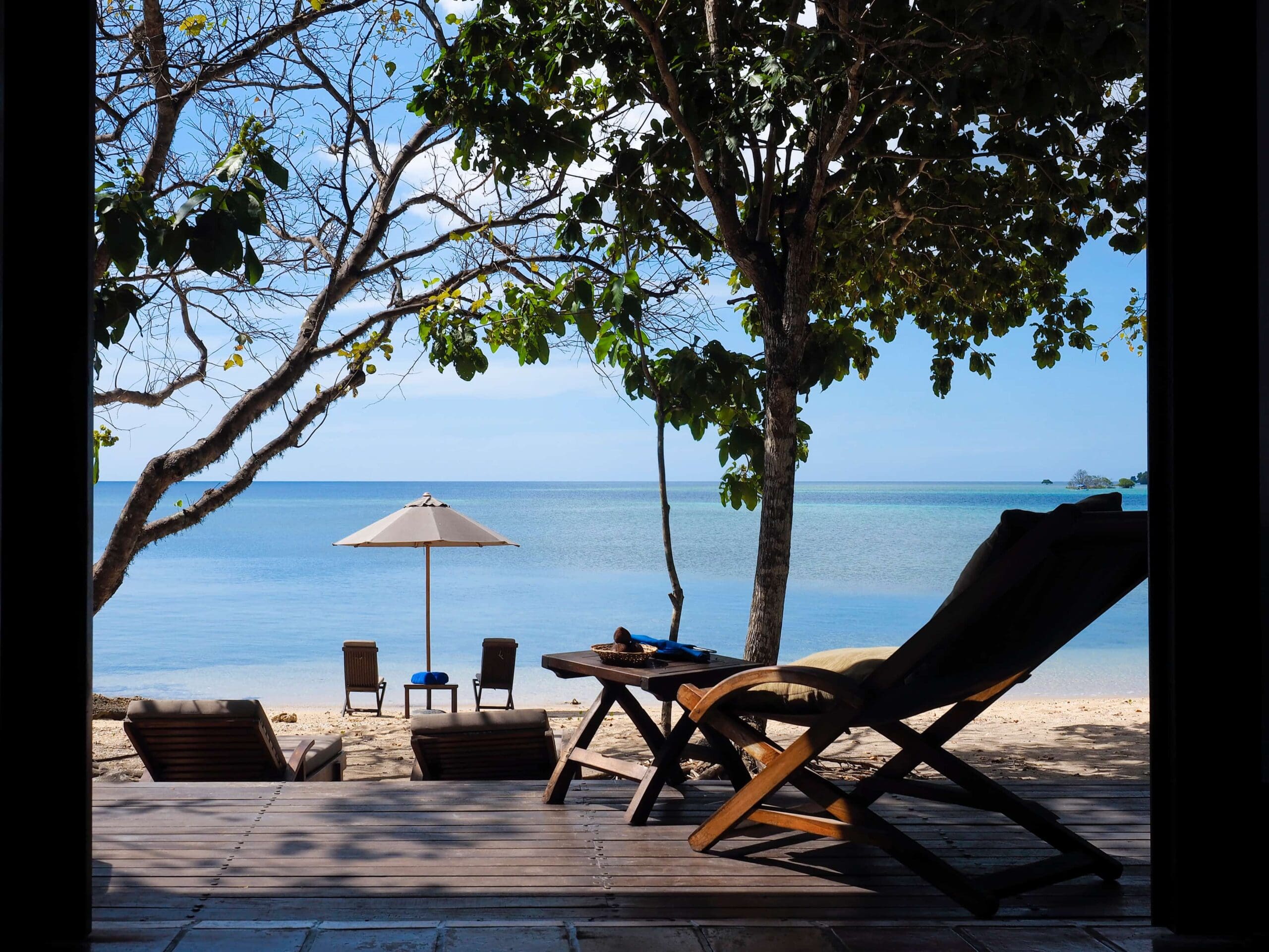 Beach villa in west bali