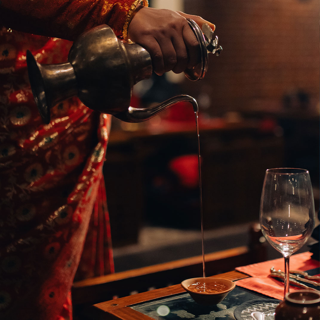 The Dwarika's Hotel, Kathmandu dining