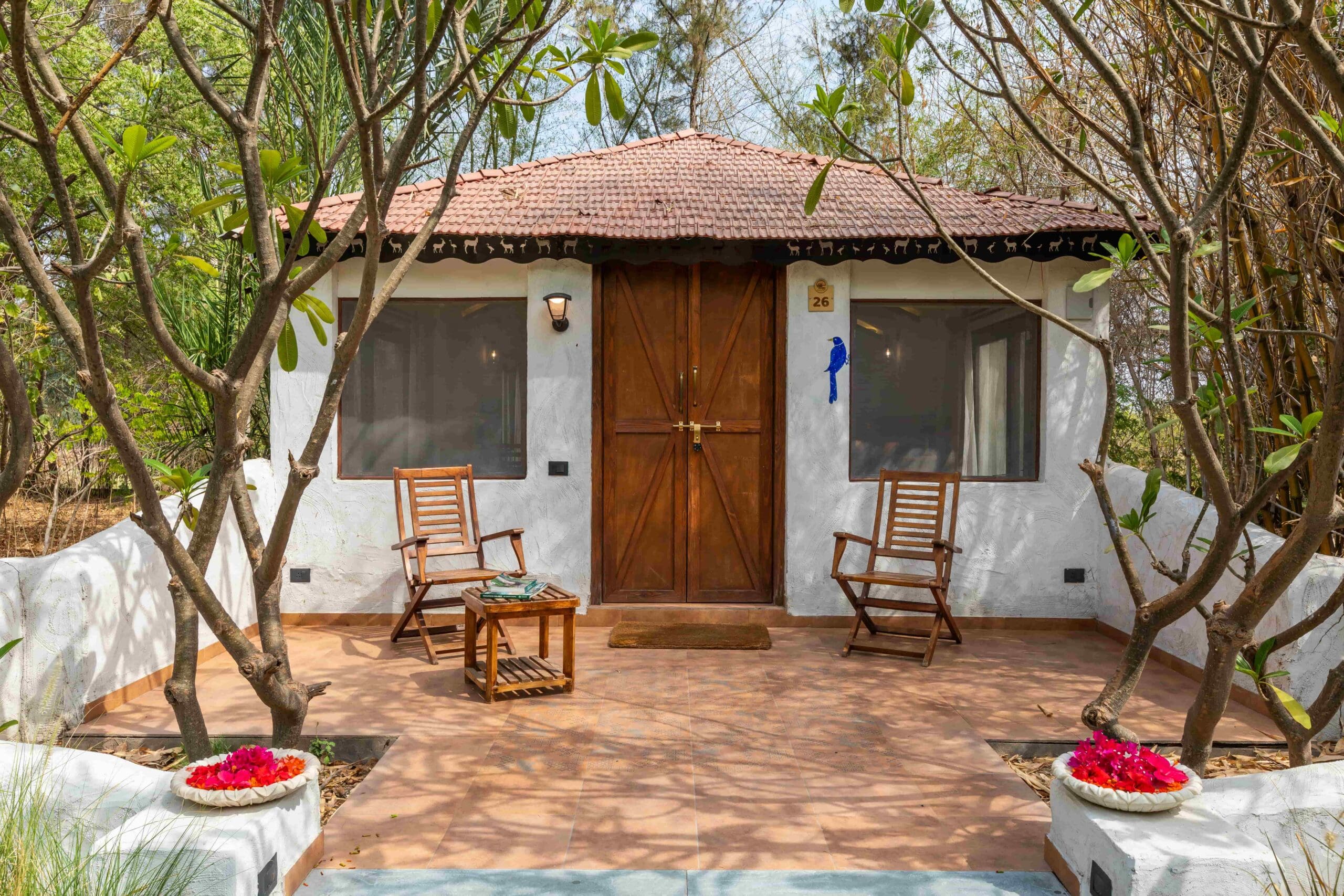 exterior of cottage at rann riders