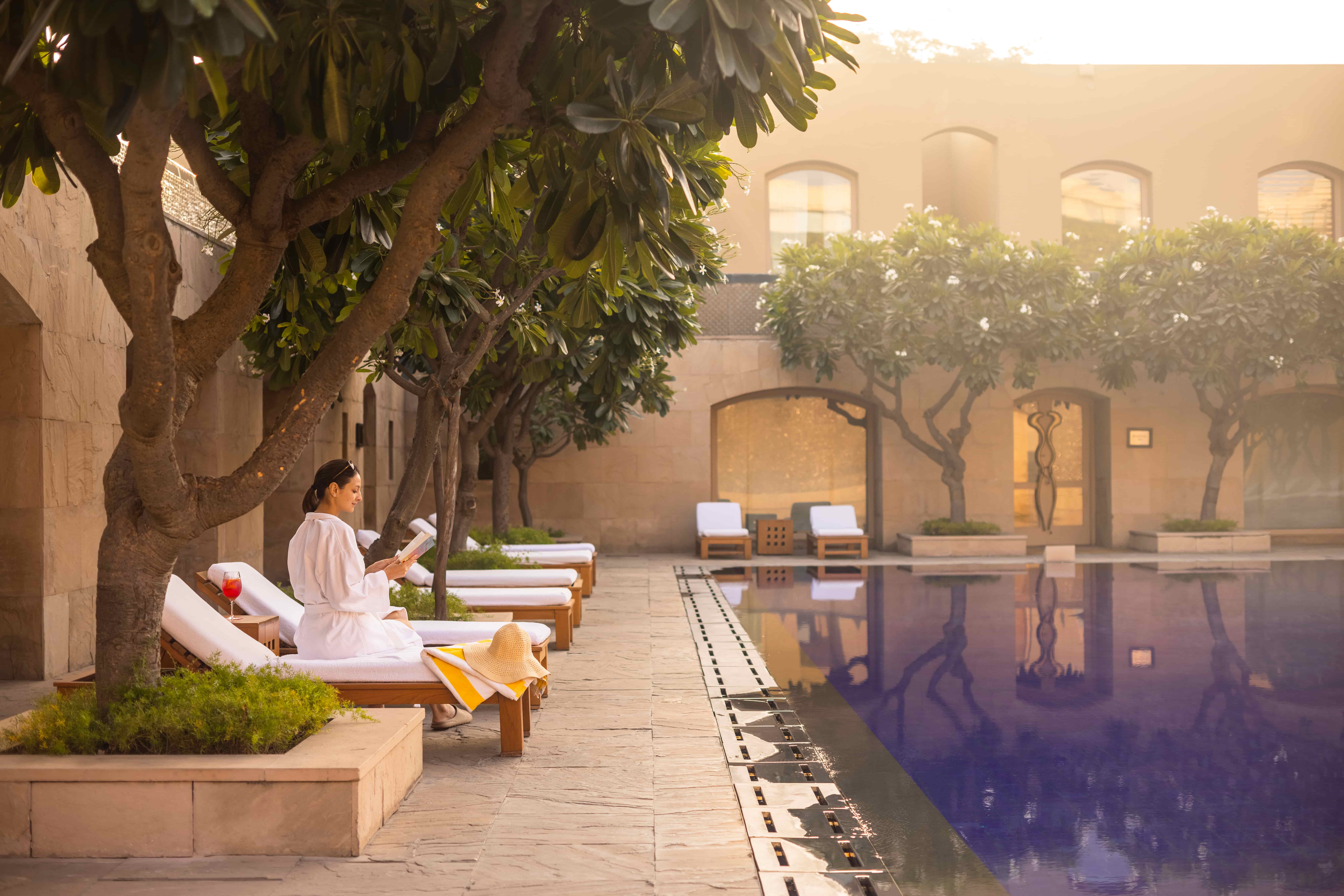 pool at trident gurgaon