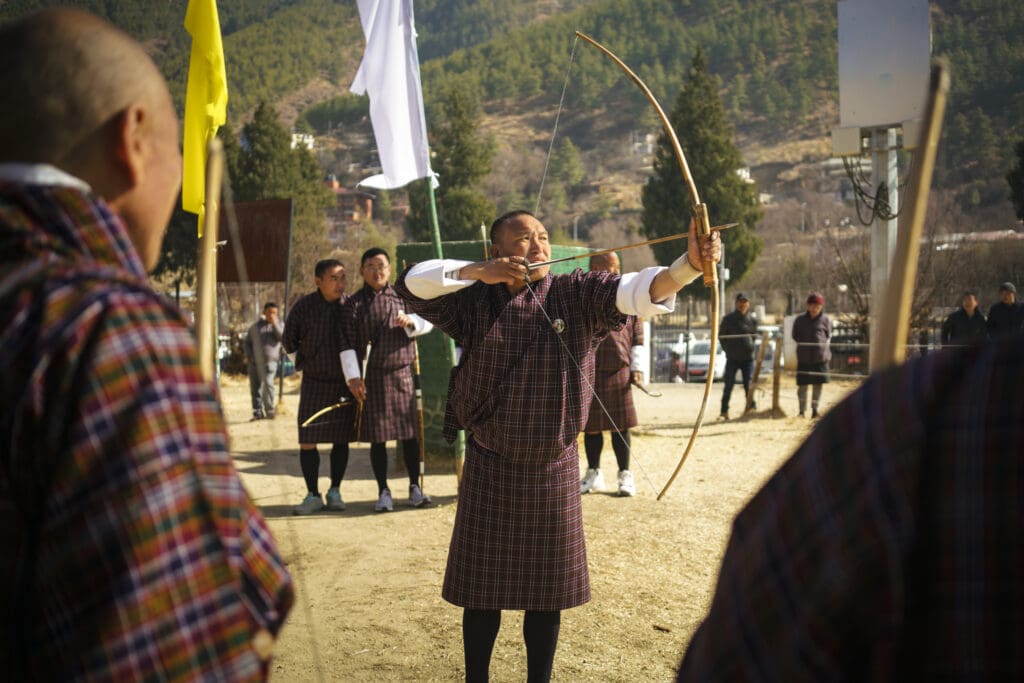 Archery competition