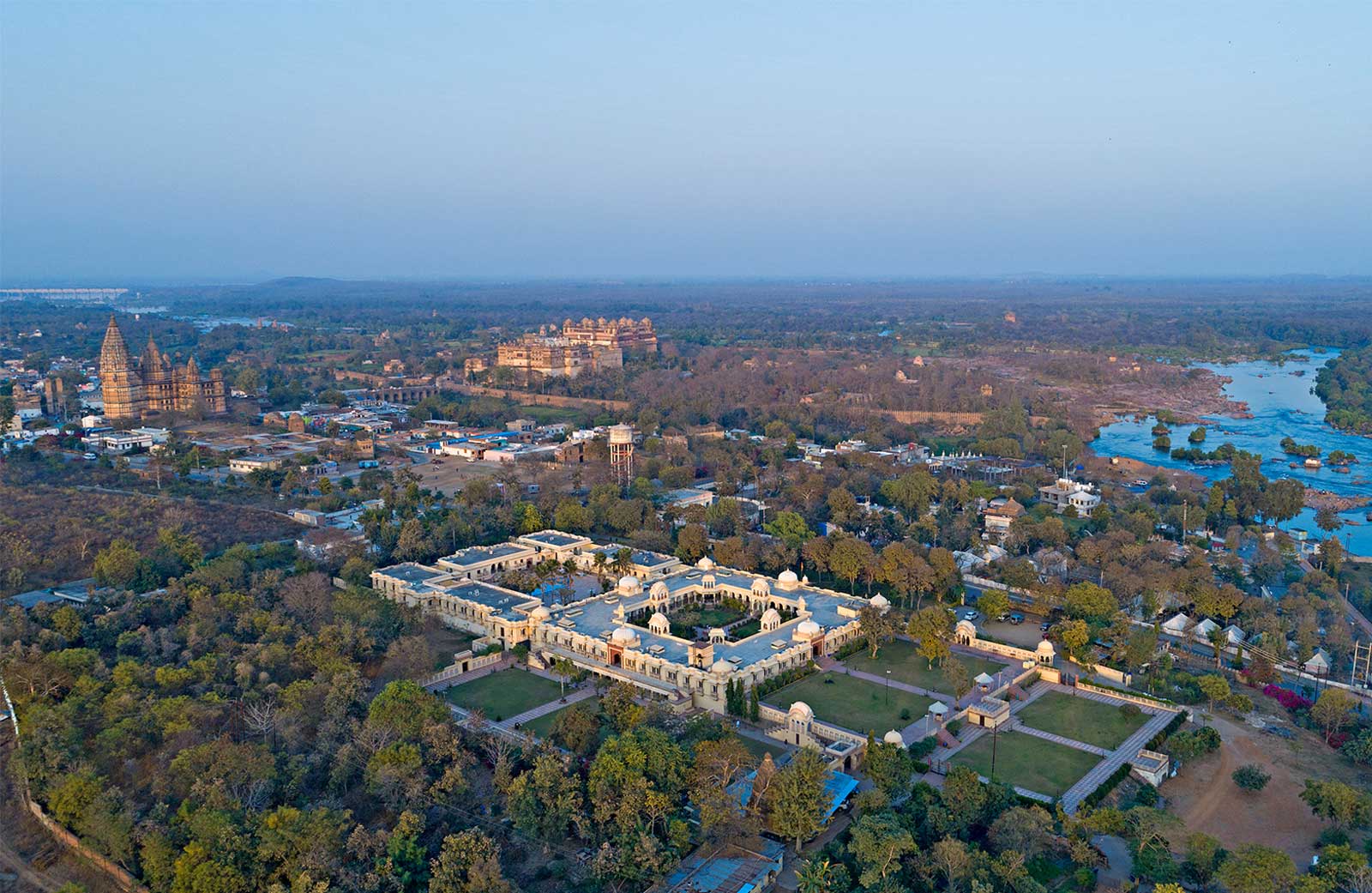 Birdseye view of Amar Mahal