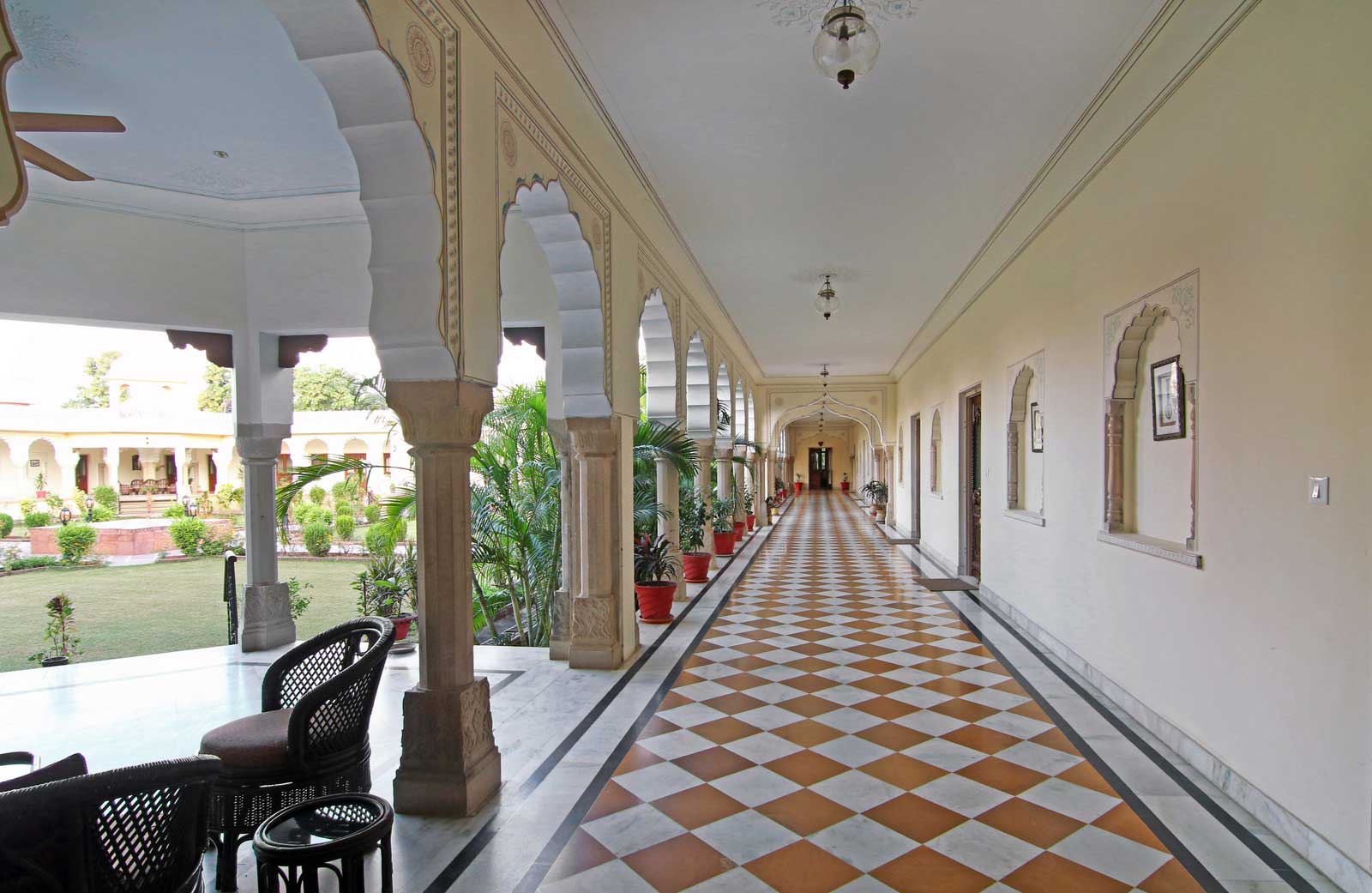 Corridor at Amar Mahal
