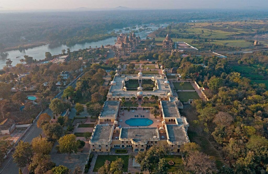 Amar Mahal from above