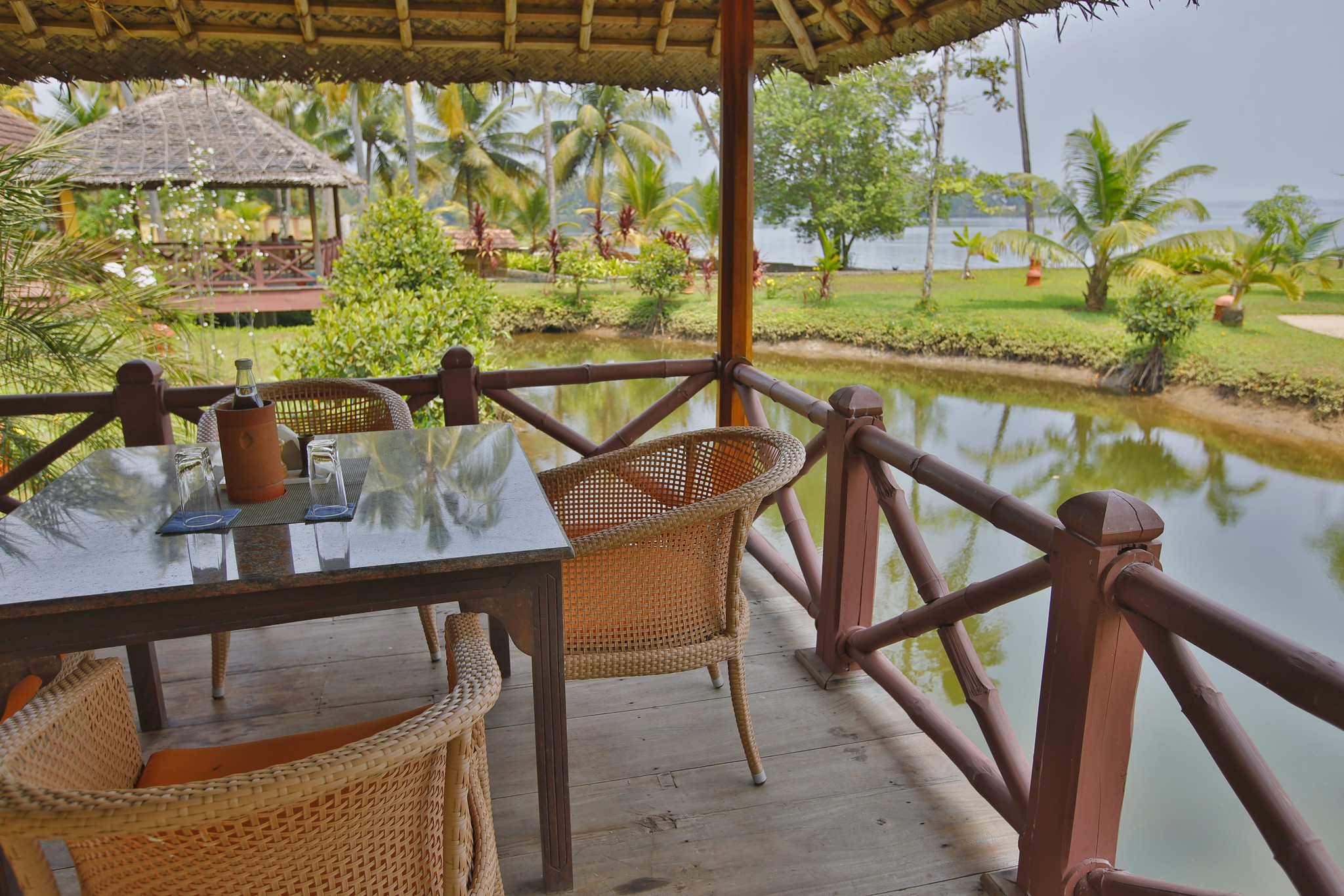Dining area at Ameya Kerala