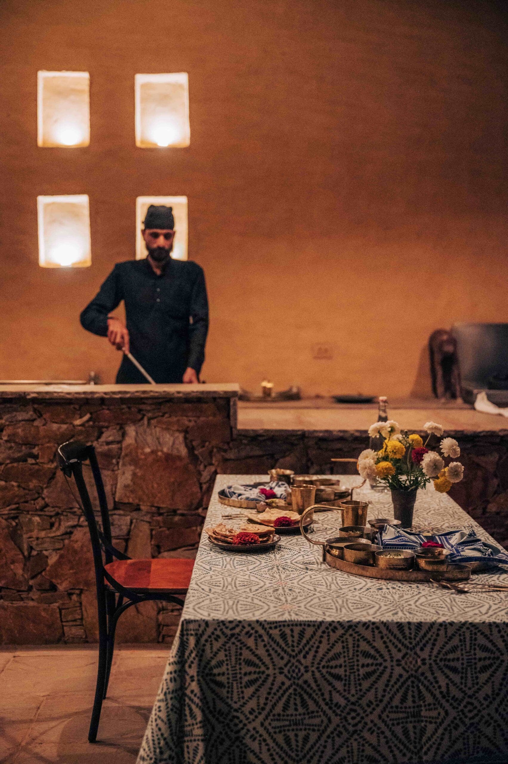 Dining at Anopura