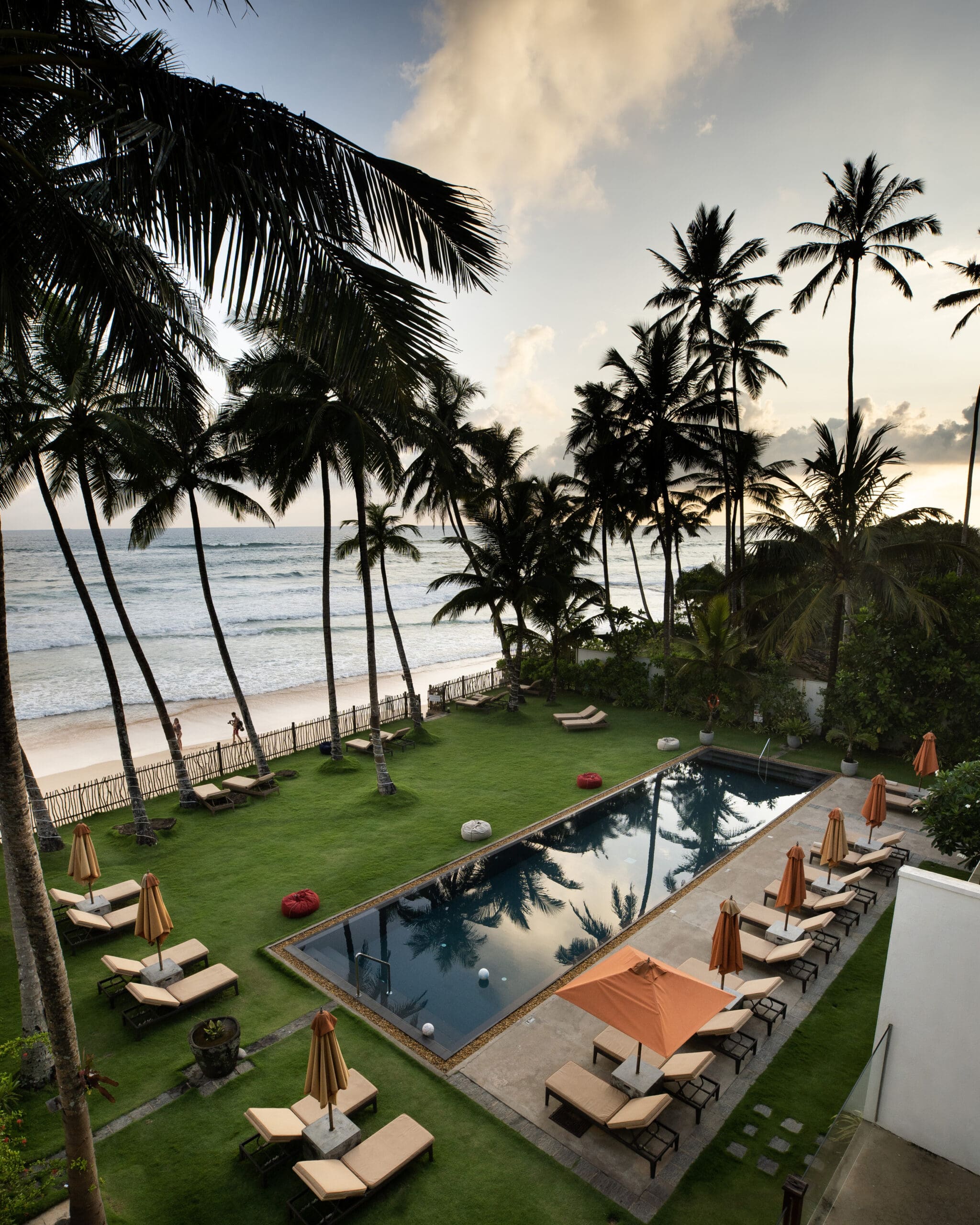 KK beach pool views