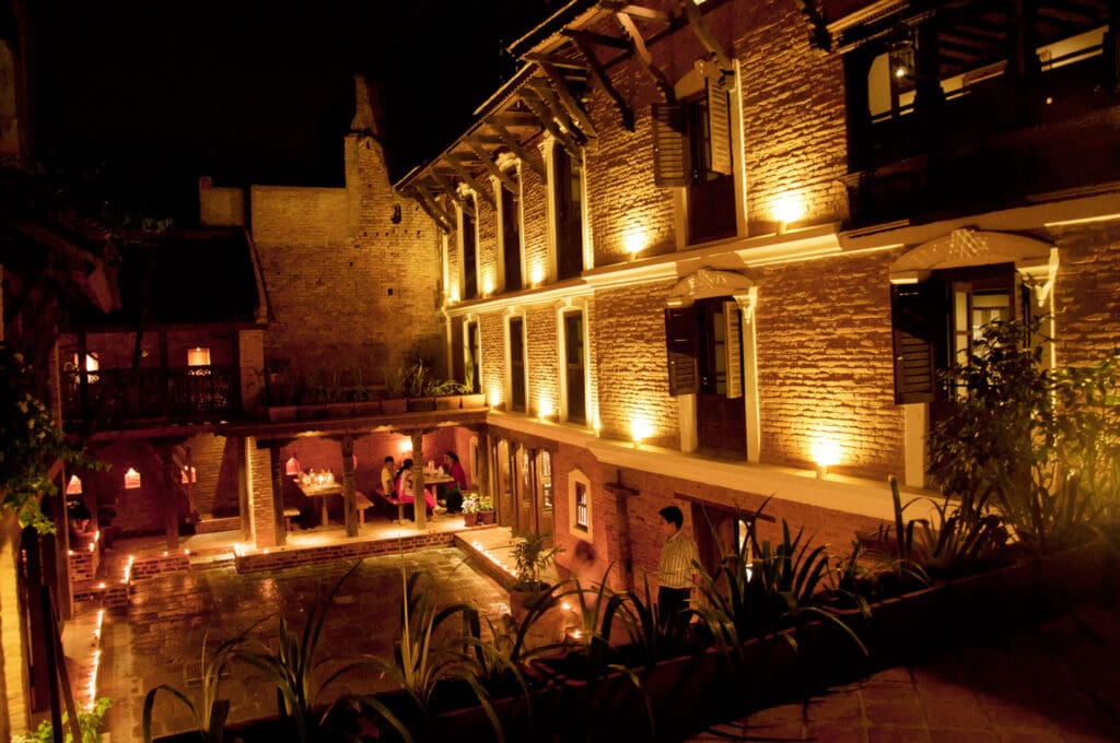 Exterior of The Inn Patan