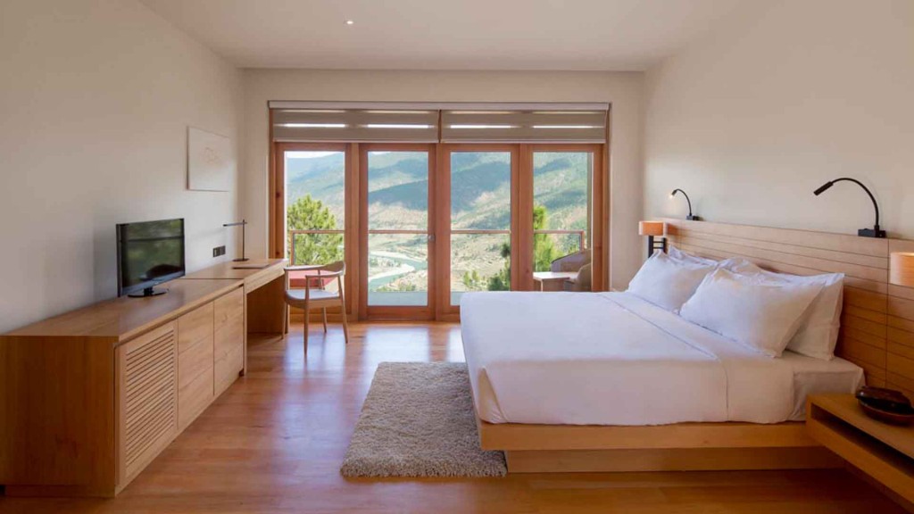 room at Dhensa Boutique Resort, Punakha