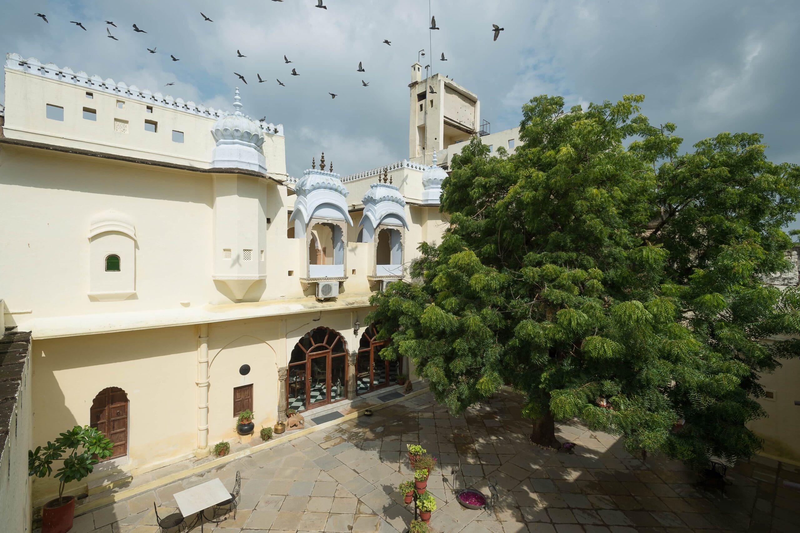 courtyard at fort barli