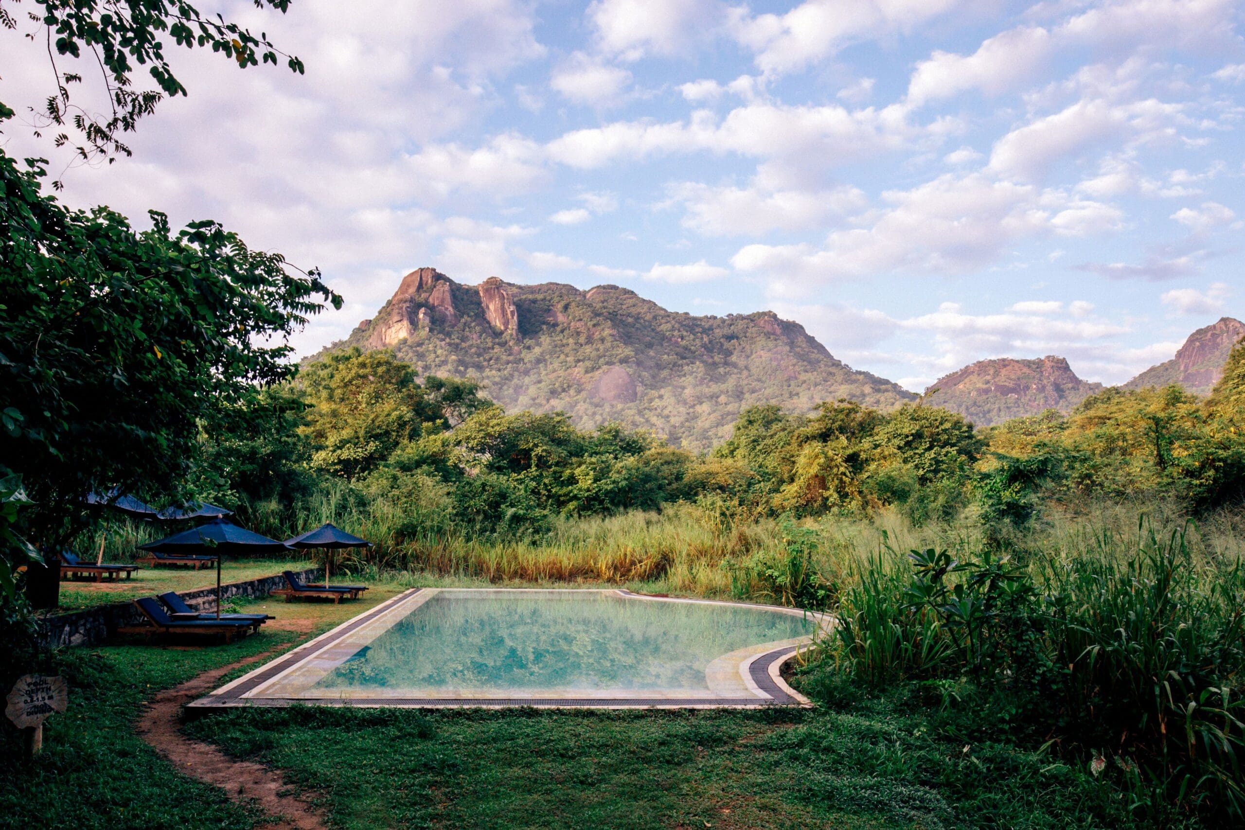 Gal Oya Pool and view